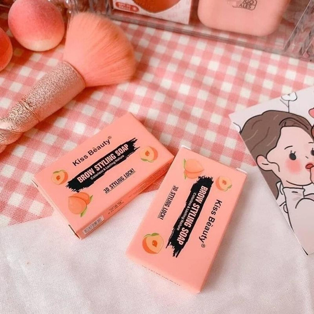 BEAUTYBIGBANGEyebrow Styling Gel Brows Wax Sculpt Soap Waterproof Long-Lasting 3D Feathery Wild Brow Styling Easy To Wear Makeup Eyebrow