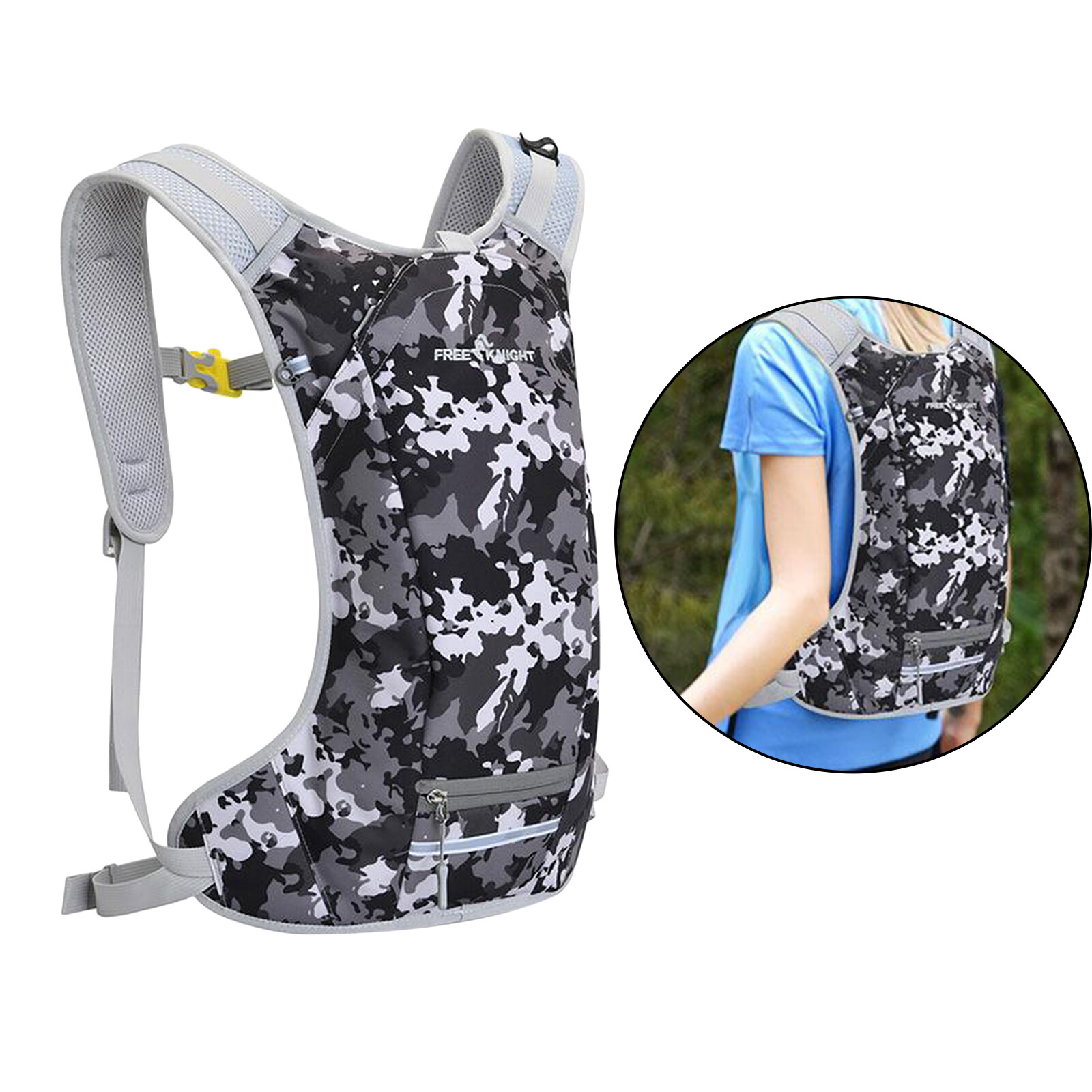 Baoblaze Hydration Backpack 2L Hydration Bladder Bag - Hydration Pack for Cycling, Running, Hiking