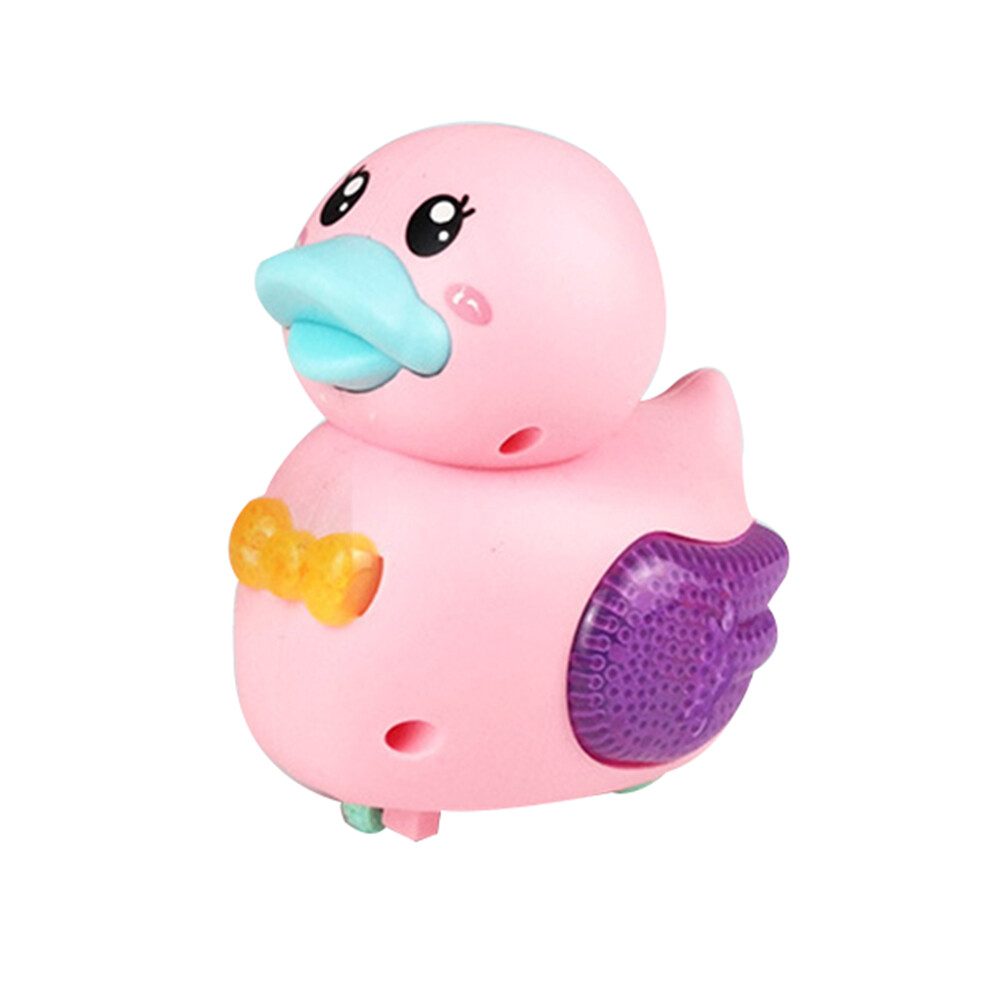 microgood Cute Chick Clockwork Animal Pull Strings LED Lighting Model Kids Development Toy