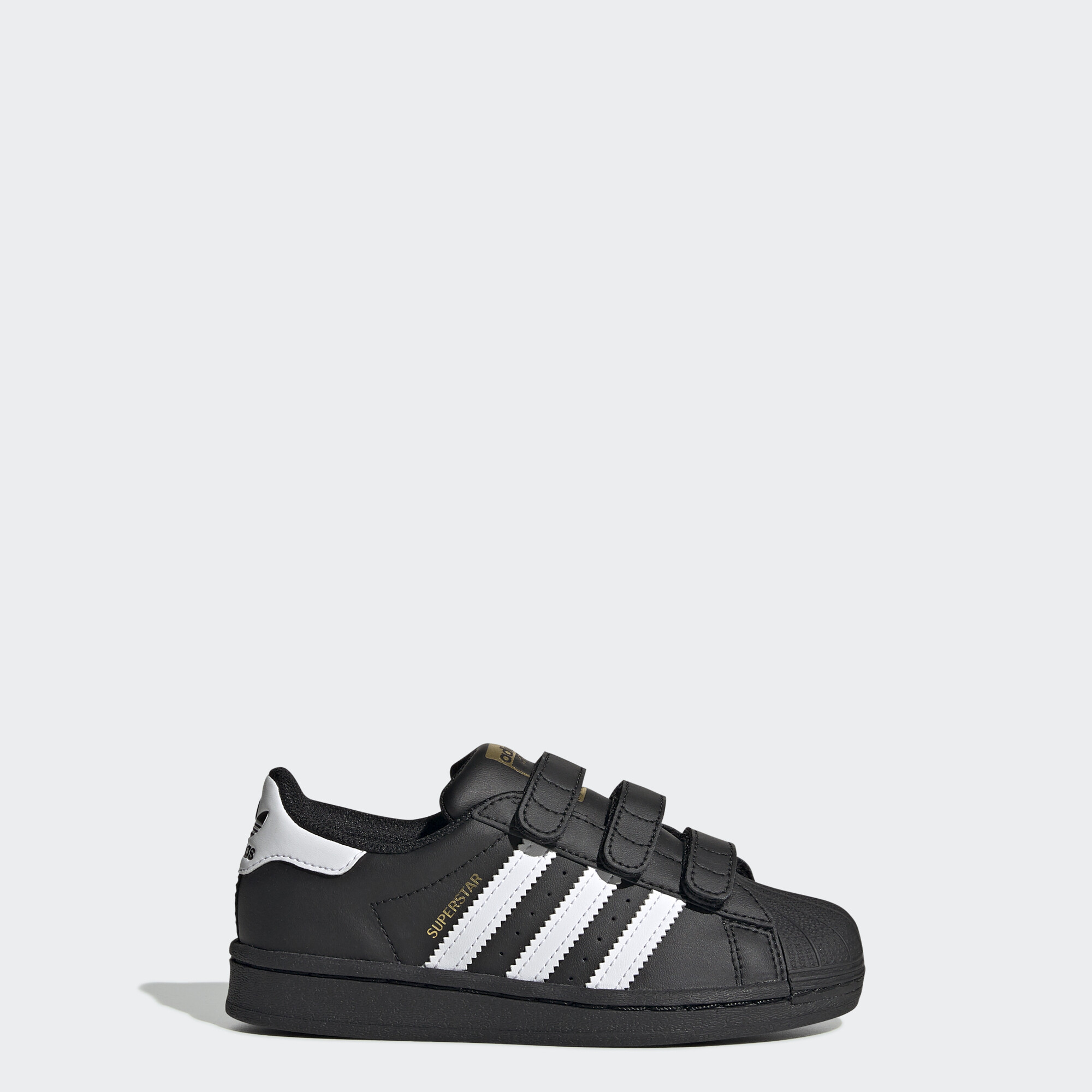 adidas ORIGINALS Giày Superstar Unisex trẻ em Màu đen EF4840