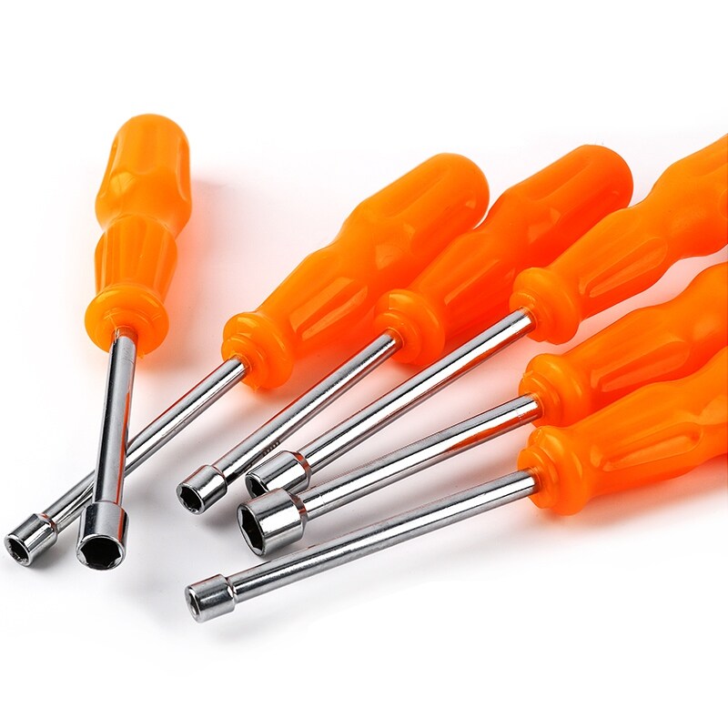 {hot} ELECALL 1pc mini Hex bit screwdriver socket Wrench nut Shank Drill Bit AdapterTools 5 10mm