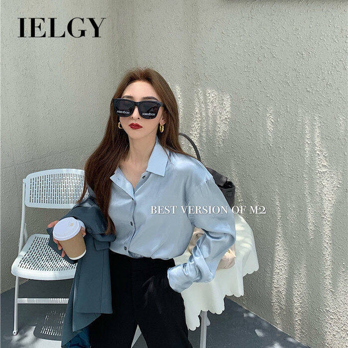IELGY Fashion Chiffon Shirt For Women