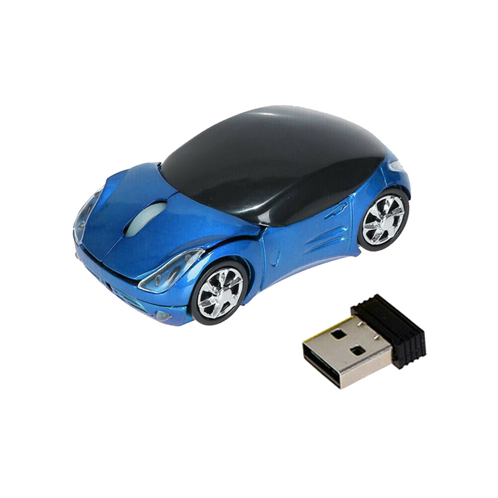 【YIDEA HONGKONG】2.4GHZ Car Mouse Wireless Mouse Cool Car Shape Mice 1600 DPI Optical Gaming Mouse Wireless With Computer USB Receiver