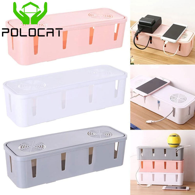Hộp Đựng Phích Cắm Để Bàn Polocat, Dây Cắm-Trong Hội Đồng Quản Trị, Hộp Sưu Tập Cố Định, Ổ Cắm Dây Điện, Hộp Lưu Trữ Và Hoàn Thiện Cáp Dữ Liệu