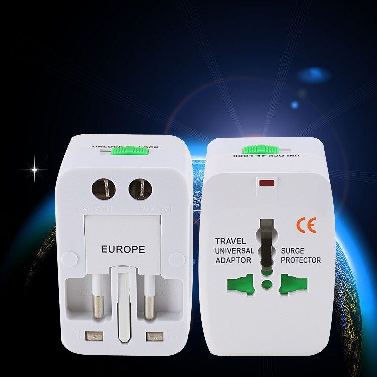 Multifunction Travel Plug Adapter All In One Converter Charger Worldwide Universal US UK AU EU Electrical Power Plug Adapter