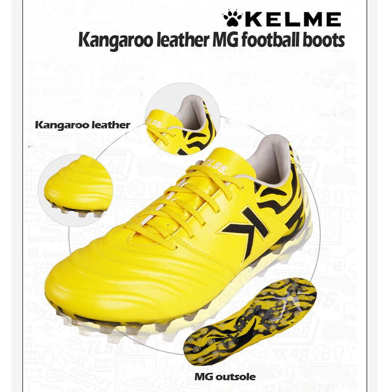 kelme kangaroo leather soccer cleats