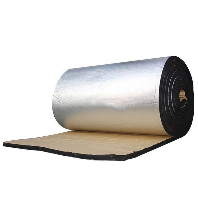 Universal Waterproof Car Sound Deadener Mat Noise Bonnet Insulation Deadening Hood Engine Sticker Dustproof Practical