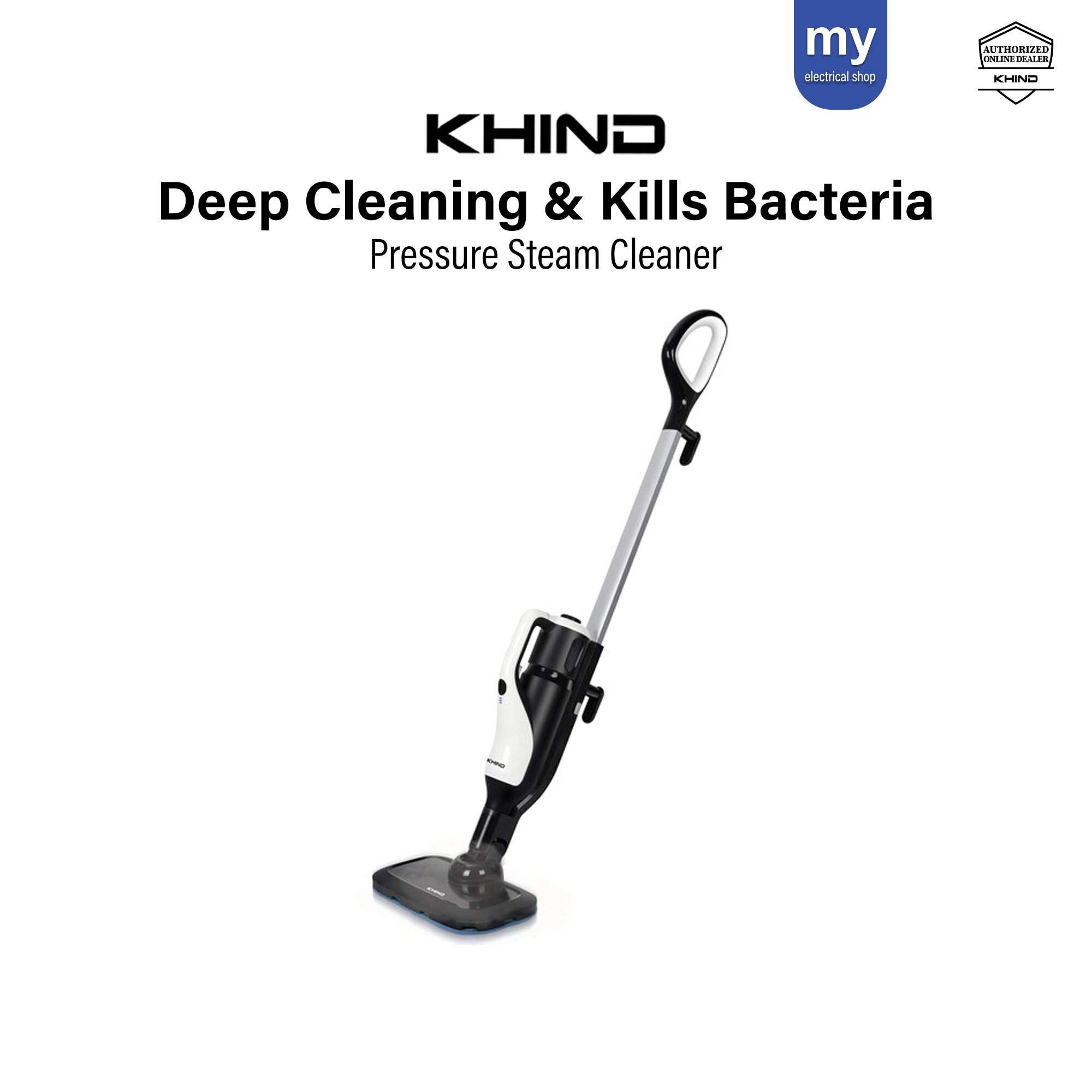 Khind VCS1400 Steam Cleaner Corner Cleaner Tiles Gap Carpet Cleaner