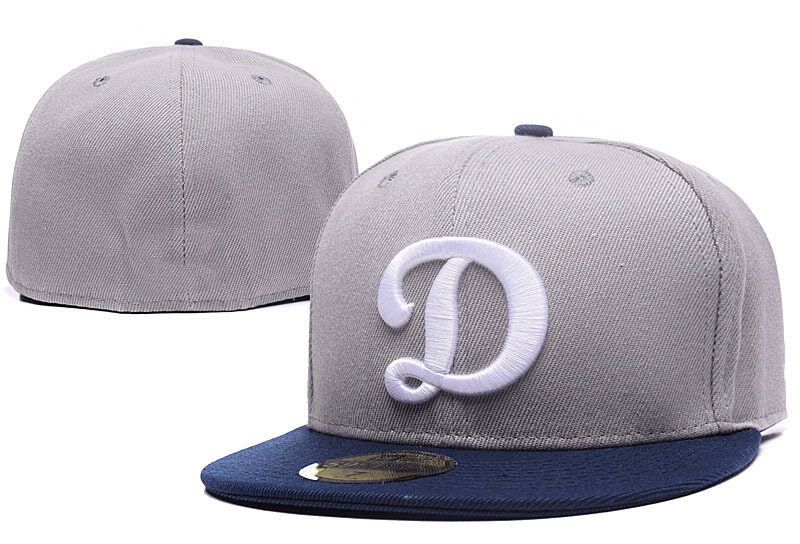 🧢🧢 [La Los Angeles Dodgers] Closed Sun Protection Sun Hat Couple Sun Hat Embroidered Hat Full Closure Baseball Cap