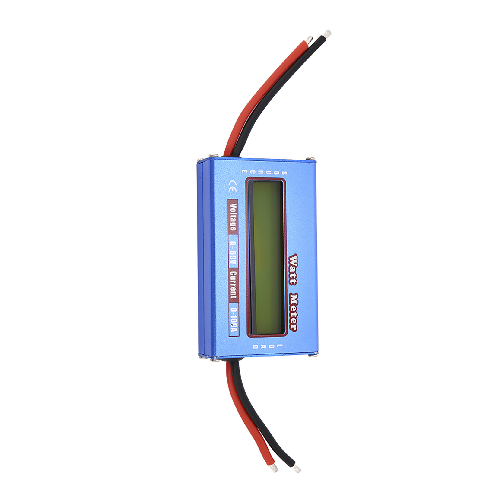 Wattmeter DC 60V 100A Watt Meter Dynamometer Power Meter RC Digital Power Checker Used in DC Circuits Solar System Boat/RV & Battery Backup Systems