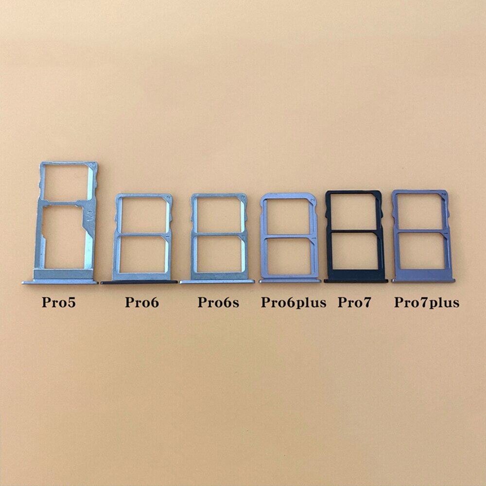 For suitable for meizu pro 6 pro 7 plus reader socket sd slot holder dual sim card tray