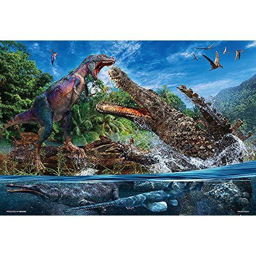 Beverly L74-190 Jigsaw Puzzle Deinosuchus Vs. Albertosaurus (150 L-Pie