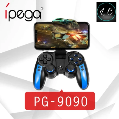 Ipega PG-9090 Wireless Bluetooth Gamepad Trigger Pubg Controller Mobile Joystick with 2.4GHz USB Receiver for iOS Android Smartphone and PC
