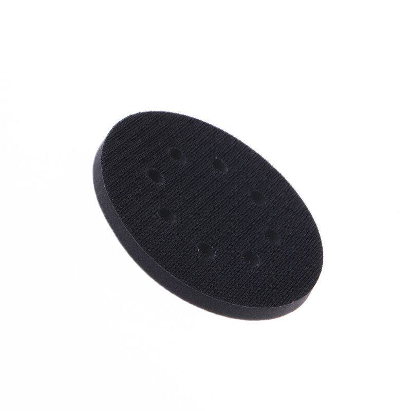 Miếng Đệm Xốp Mềm 8 Lỗ 5 Inch Cho Miếng Chà Nhám Đĩa Chà Nhám Móc & Vòng, Phụ Kiện Dụng Cụ Điện Đánh Bóng Bề Mặt Không Đồng Đều