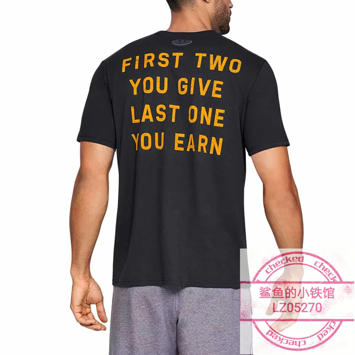 Underr Armour UA Johnson Bull Head Rock Men's Casual Training Sports T