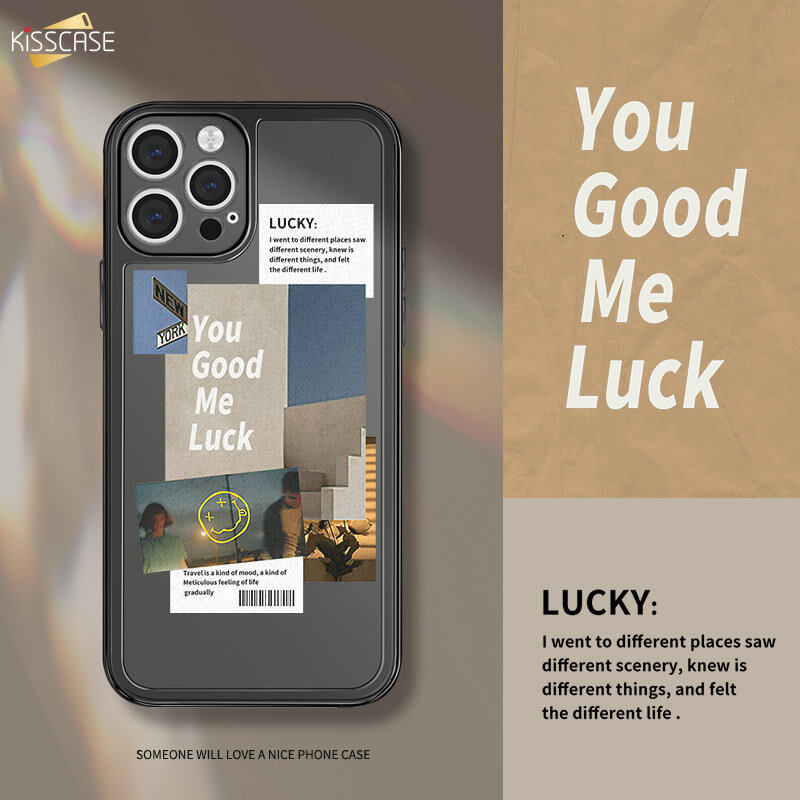 KISSCASE for IPhone 14 Pro Max/iPhone 14 Plus/iPhone 14 IPhone 13 Pro Max 13 Pro 13 IPhone 12 Pro Max 12 Pro 12 IPhone 11 Pro 11 Fashion Trends Coloured Drawing or Pattern Phone Case