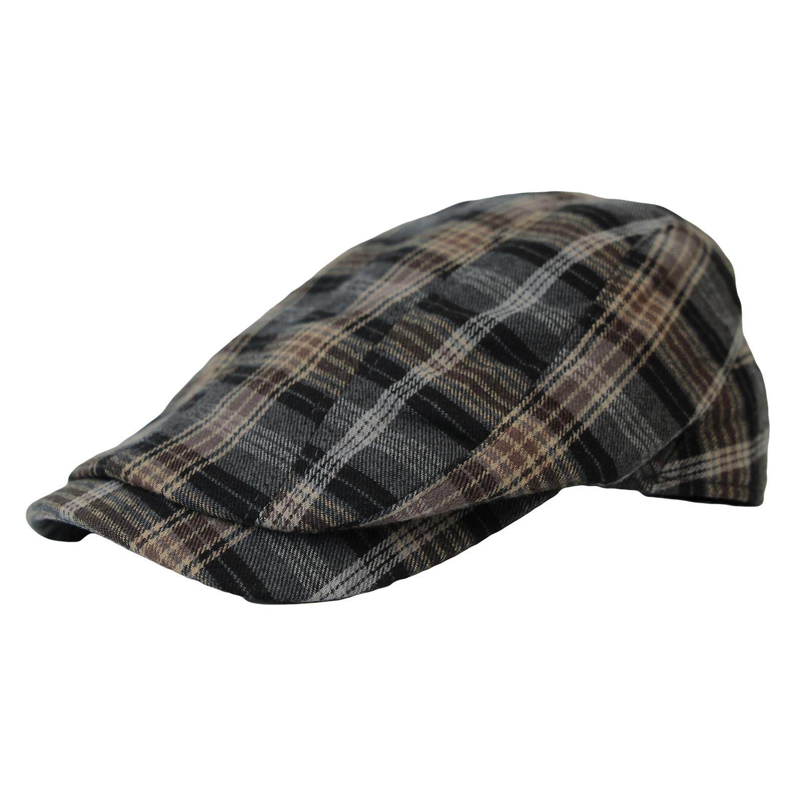 WITHMOONS Newsboy Hat Tartan Check Pattern British Beret Cap ACG1096
