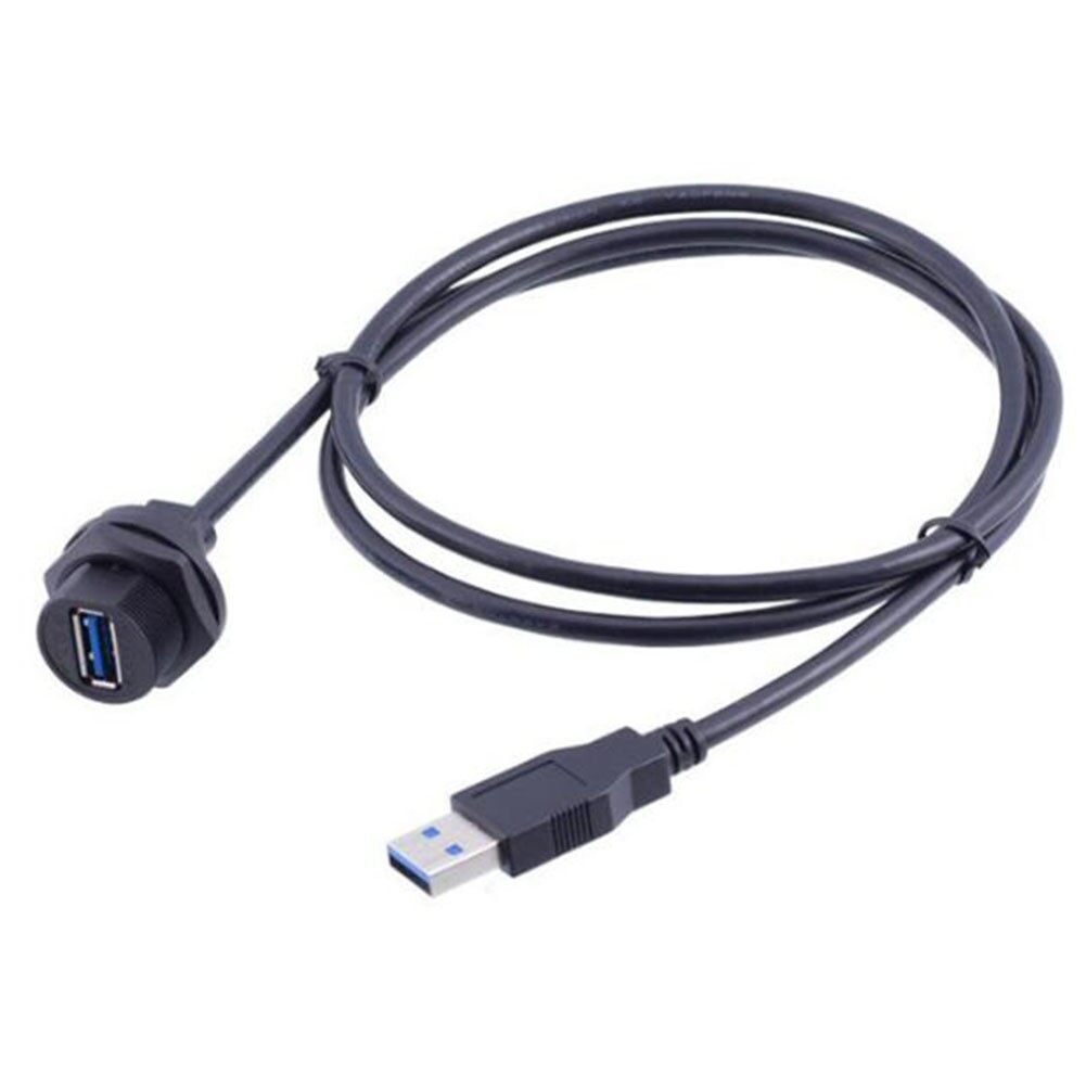 Panel Usb Connector Plug Socket Usb 3.0 Waterproof Adapter Mobile Phones
