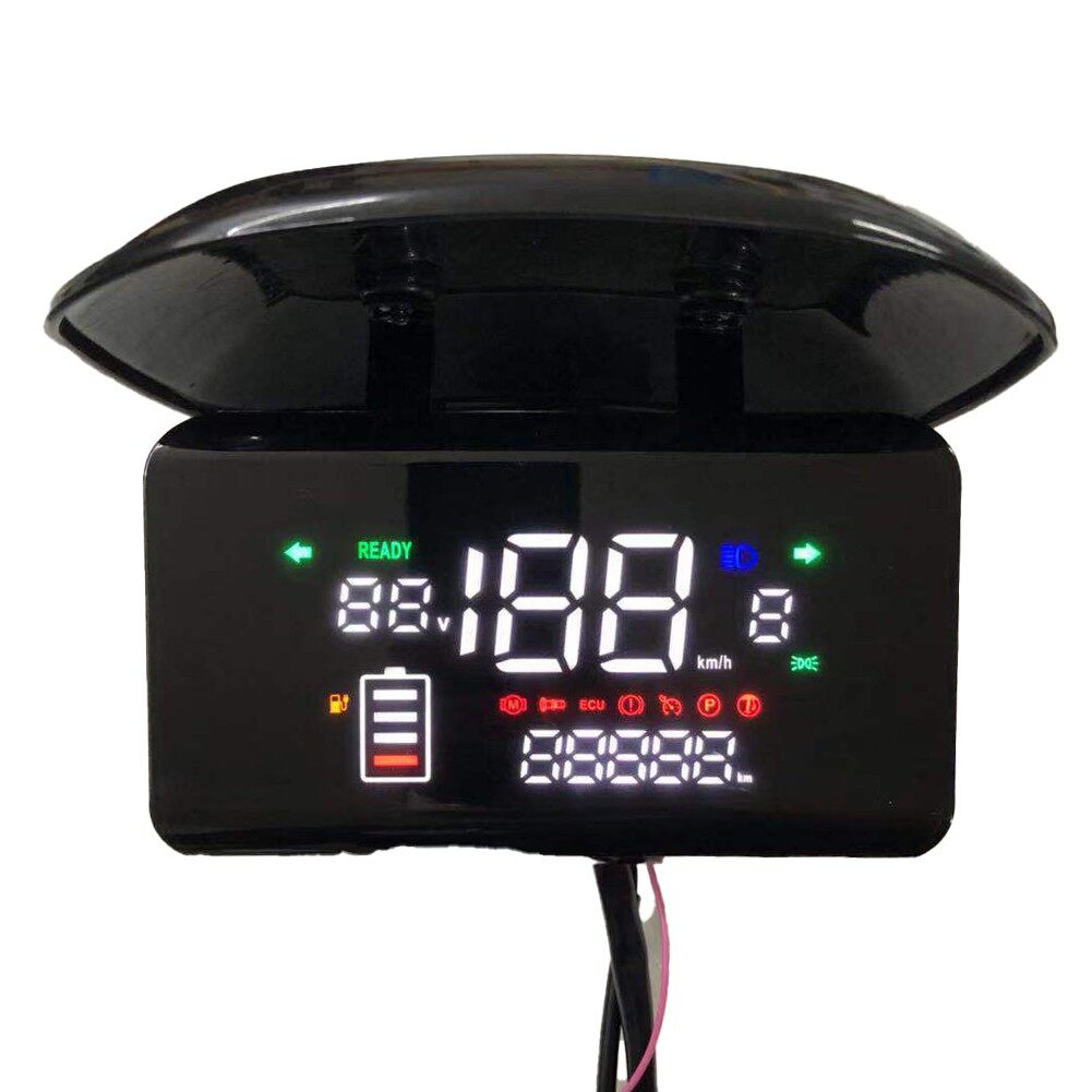 Electric Bicycle LCD Display Motor Speedmeter Screen For 48V -72V E-bike Scooters