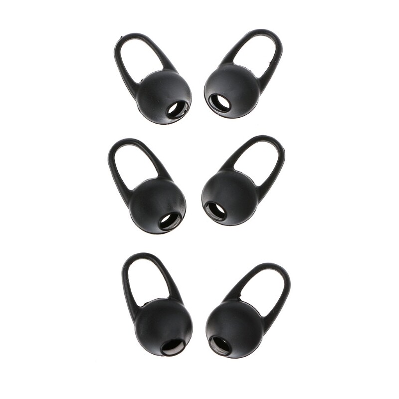 6Pcs Silicone In-Ear Bluetooth Earphone Earbud Tips Headset Earplug Cushion Cover