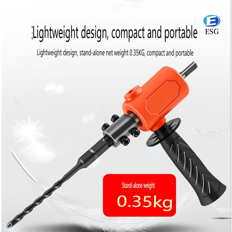 Electric Drill Adapter Hand Tools Impact Drill Adapter Concrete Drill Bit Portable Cutting Tool Drill Converter