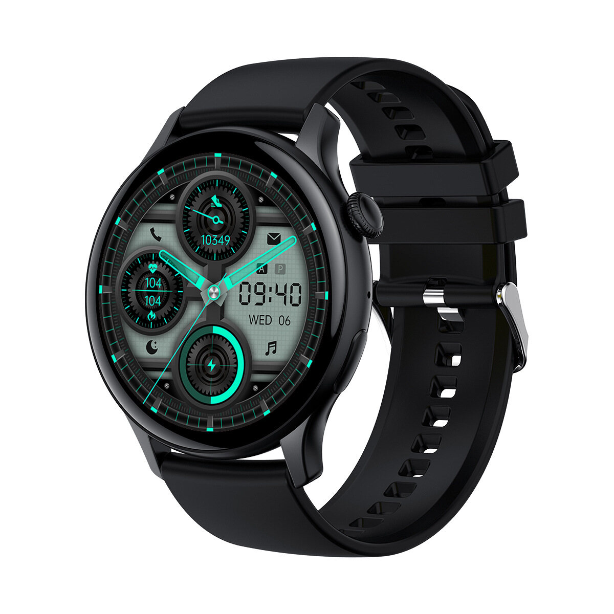 Hk85 Smart Watch New Amoled Hd Screen Bluetooth Call Music Blood Oxygen Blood Pressure Multi-Exercise Step Meter
