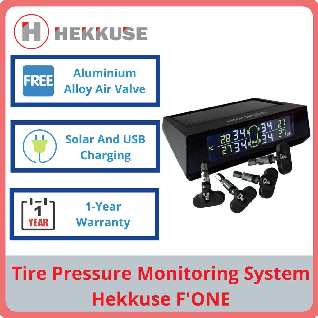 Tyre Pressure Monitoring System (TPMS) Hekkuse F'ONE *Infineon Chip