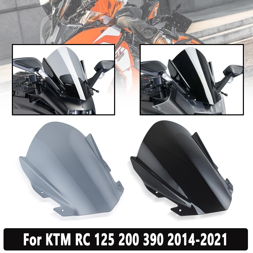 Allotmark Kính Chắn Gió Kính Chắn Gió Paraben, Dành Cho KTM RC 125 200 390 RC200 RC390 2014 2015 2016 2017 2018 2019 2020 2021 Phụ Kiện Xe Máy
