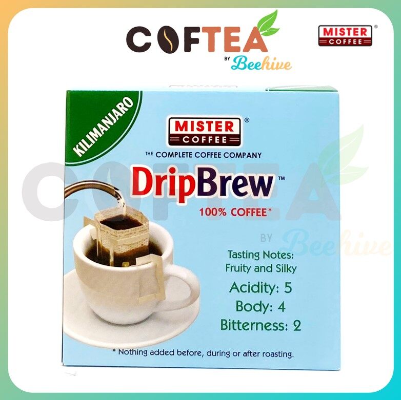 Mister Coffee Drip Brew Coffee 5's [Assorted Flavors] Lazada