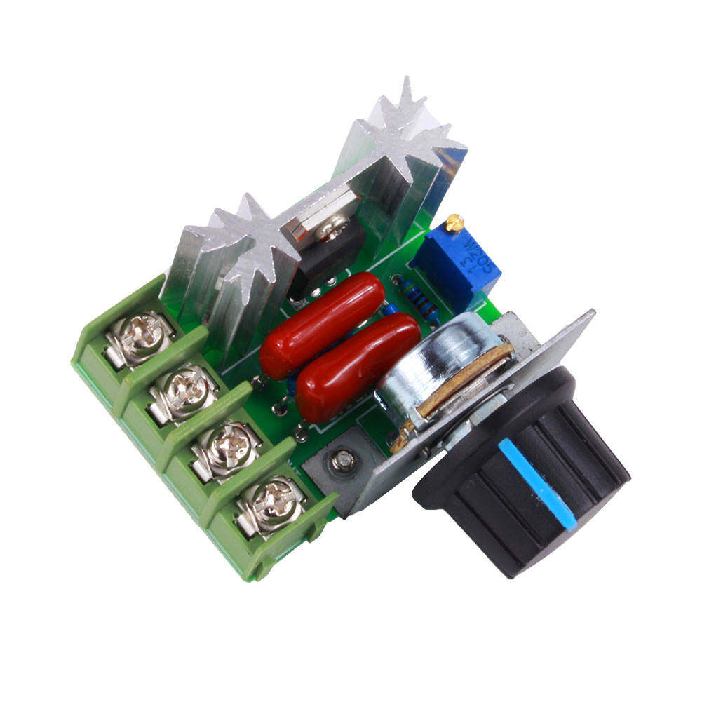 Bộ điều khiển tốc độ động cơ 2000W AC 50-220V 25A Bộ điều chỉnh tốc độ động cơ điều chỉnh điện áp