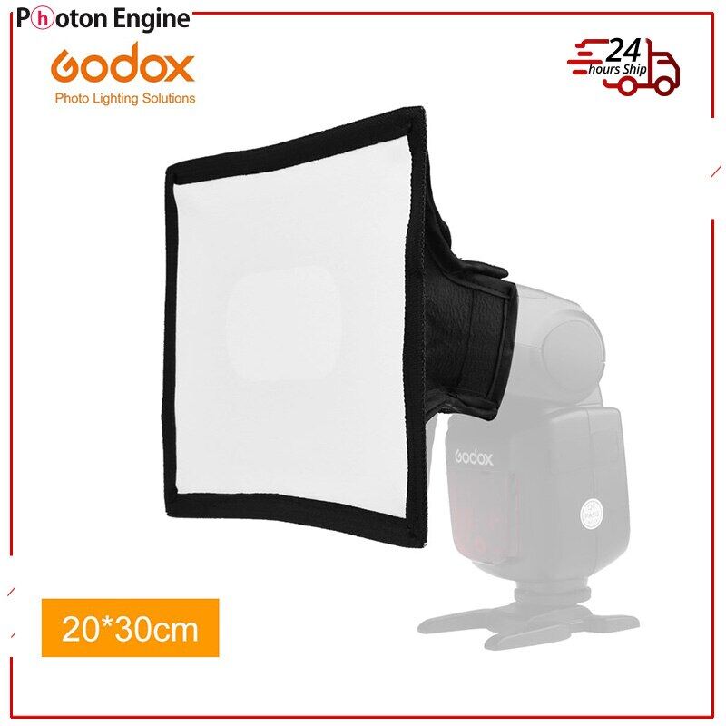 Godox Hộp Tản Sáng Đèn Flash 20X30Cm Thông Dụng SB20 30 Hộp Tản Sáng Có
