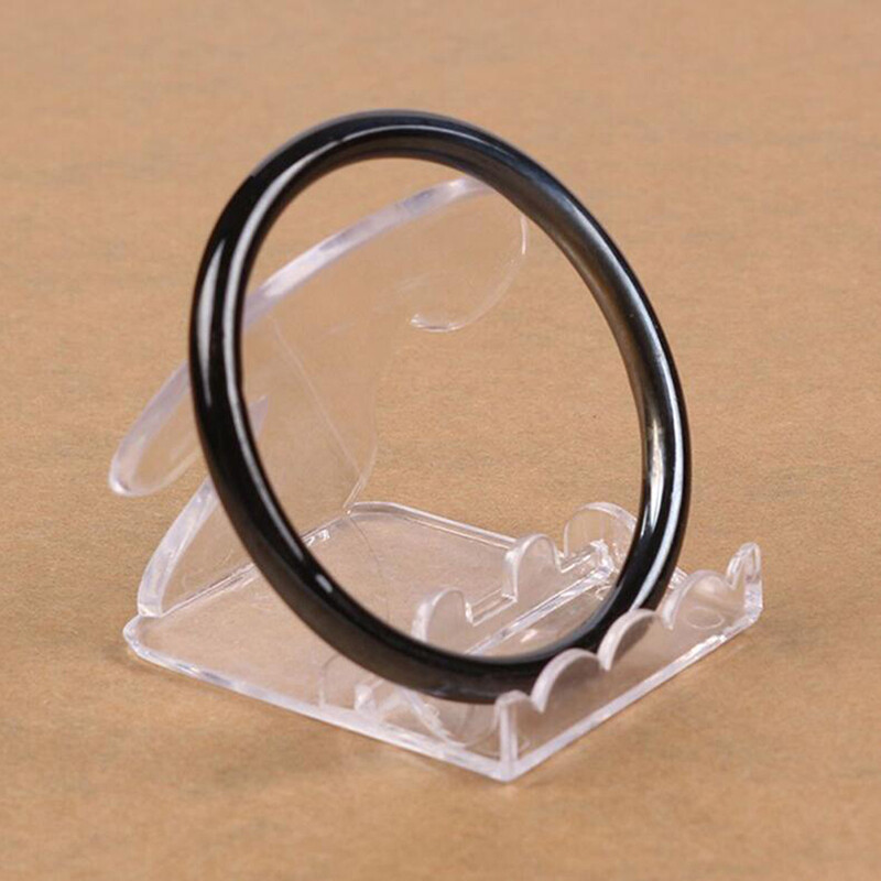 Maurcey Transparent Acrylic Bracelet Display Rack Bangle Organizer Storage Holder Stand