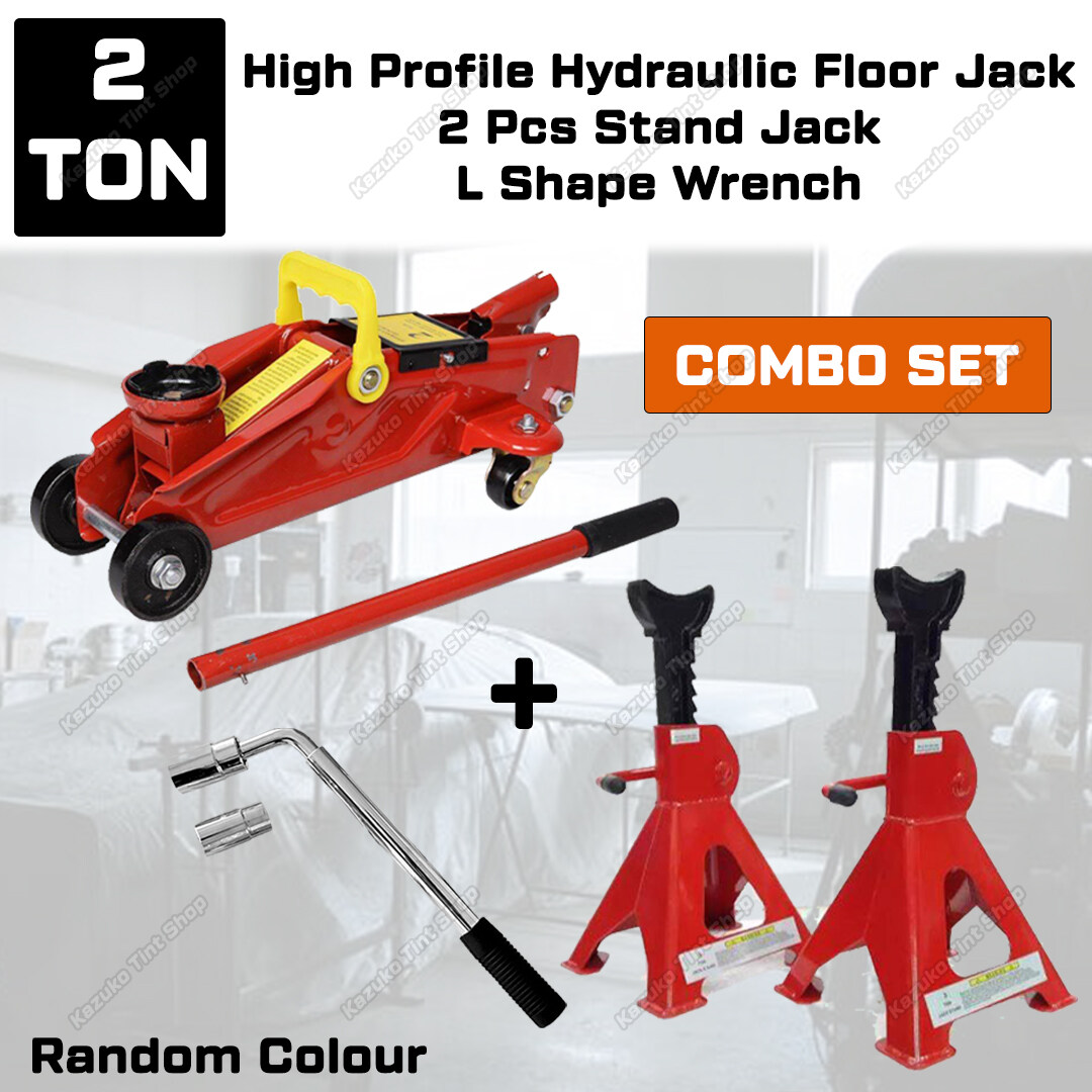 2 Ton Hydraulic Floor Jack For Auto Repair Tools Car Kereta with Normal ...