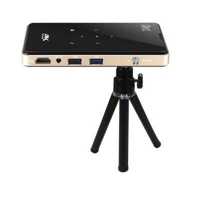 Mini แบบพกพา DLP Android 9.0โปรเจคเตอร์2GB RAM 32GB ROM Home Cinema 4K WiFi Bluetooth ปาฏิหาริย์ออกอากาศโทรศัพท์มือถือ