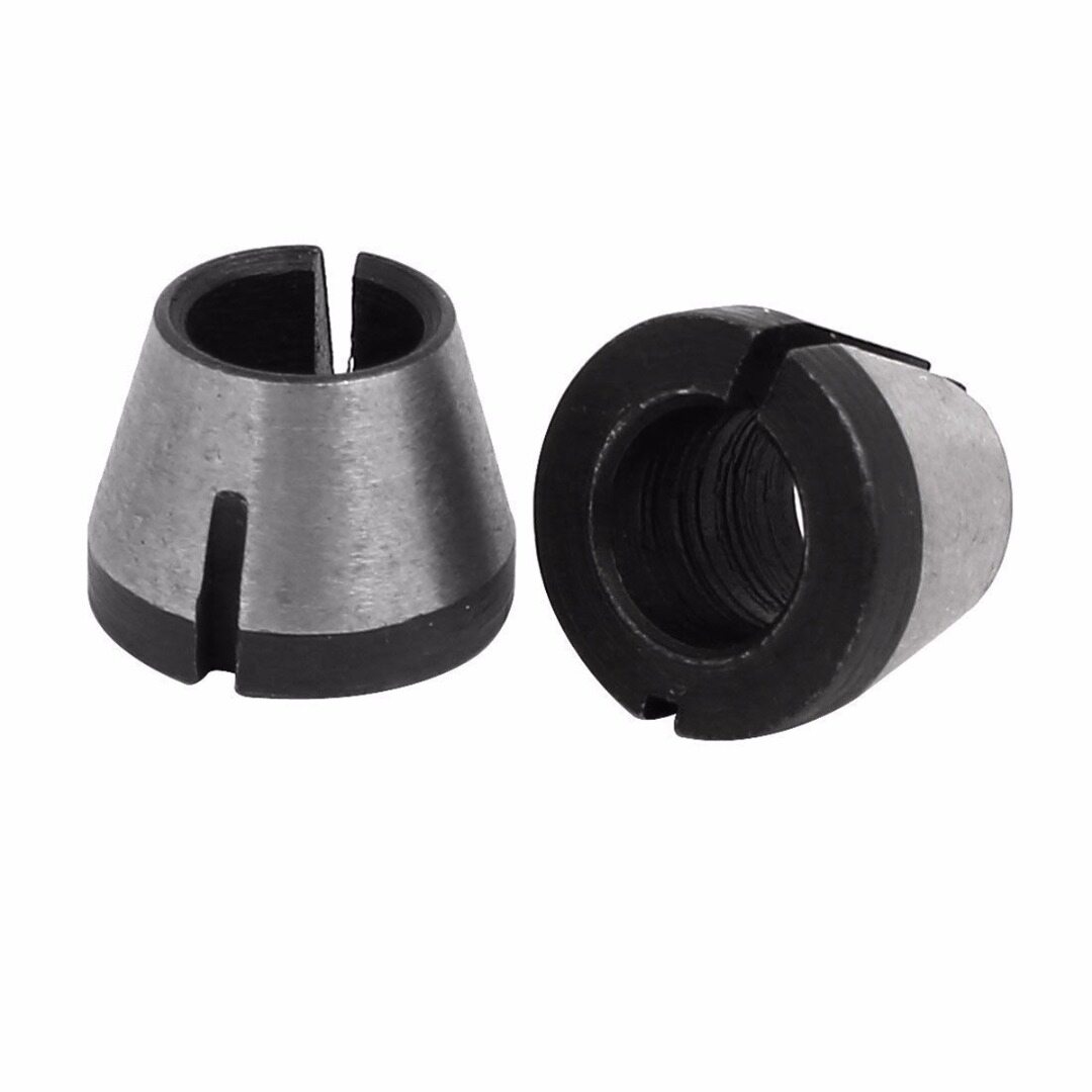 Bokali 5pcs 6mm id drill driver fittings collet chuck drill collet for makita 3703/3701