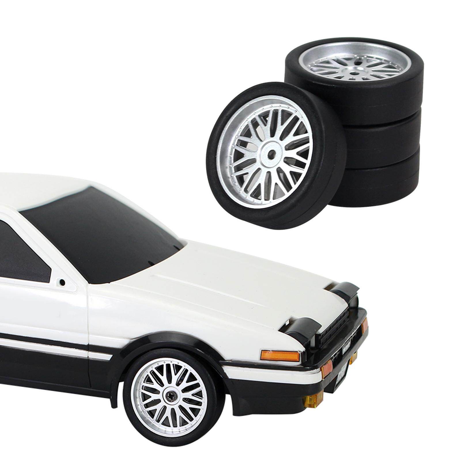 Gamchiano 4x rc drift tyre good grip for 1/18 rc drift rally car accessory spare parts