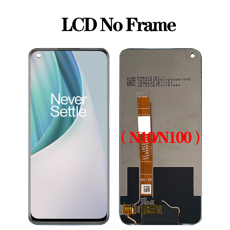 Ban đầu cho Oneplus NORD N10 5g be2029 Màn hình LCD màn hình Bộ số hóa màn hình cảm ứng thay thế cho Oneplus NORD N100 be2013 Bộ phận thay thế màn hình LCD