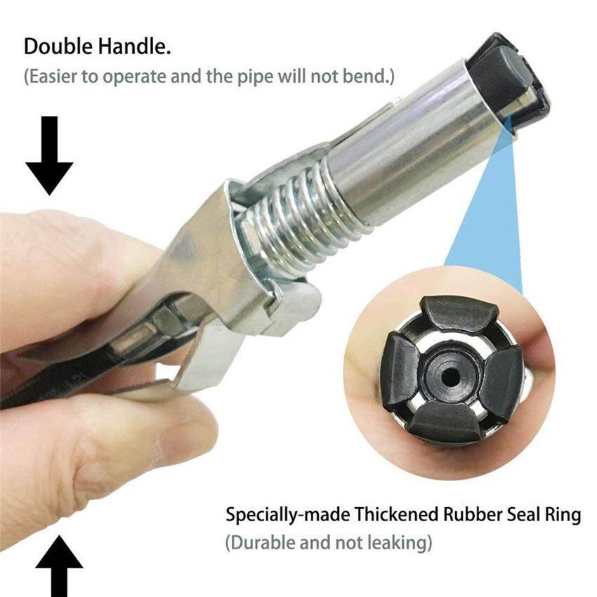 First Generation Grease Coupler High Pressure 12,000 PSI Fast Locking Releasing Heavy Duty Fitting Oil Pump Accessories