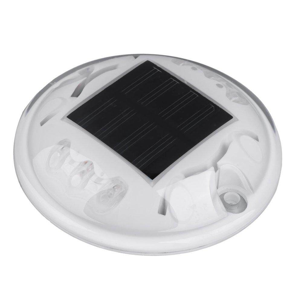 BGD Round Shaped Solar Powered Sense LED Road Stud Light Lamp Garden Street
