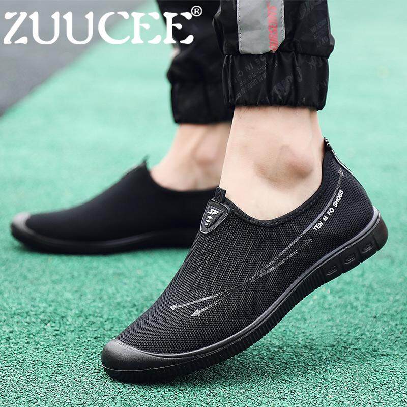 Giày Lười Nam ZUUCEE Kiểu Dáng Thể Thao Chất Liệu Lưới Thoáng Khí Thời