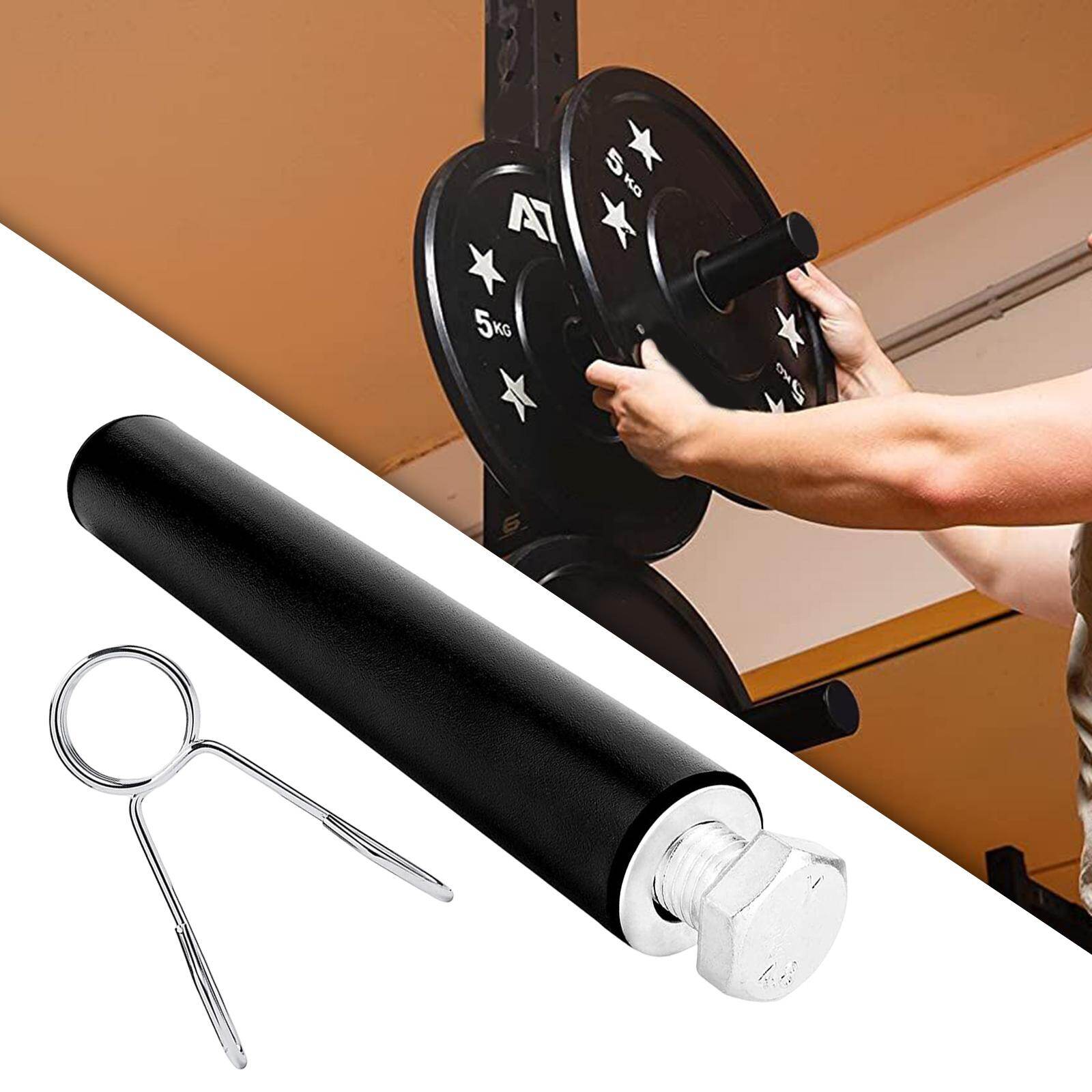 Baoblaze Weight Plate Holder Weight Plate Holder rack Attachment for Cable Pulley System