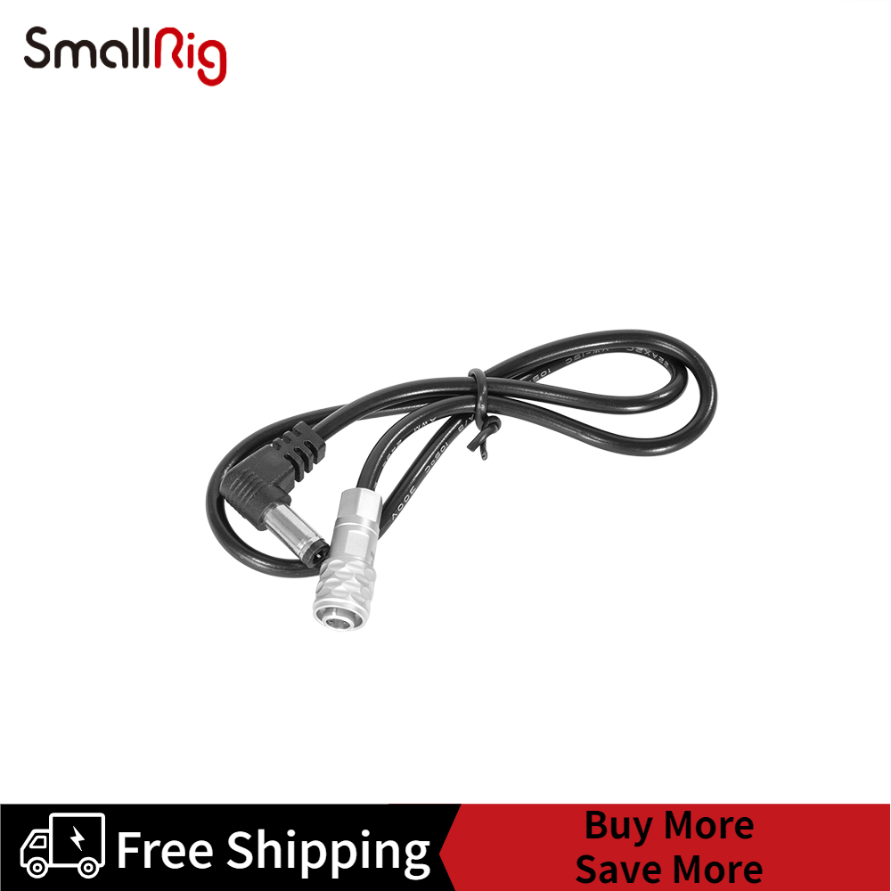 Smallrig dc5525 to 2-pin charging cable for bmpcc 4k/6k 2920