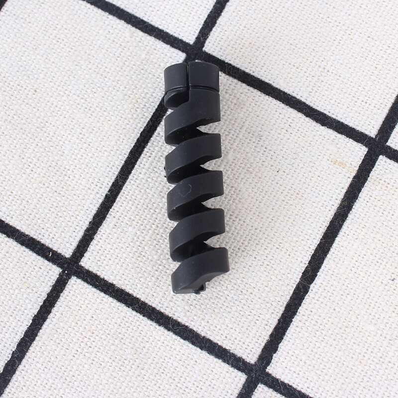 1 pieces Color Spiral Data Cable Protector Phone Data Line Bobbin Winder Protective