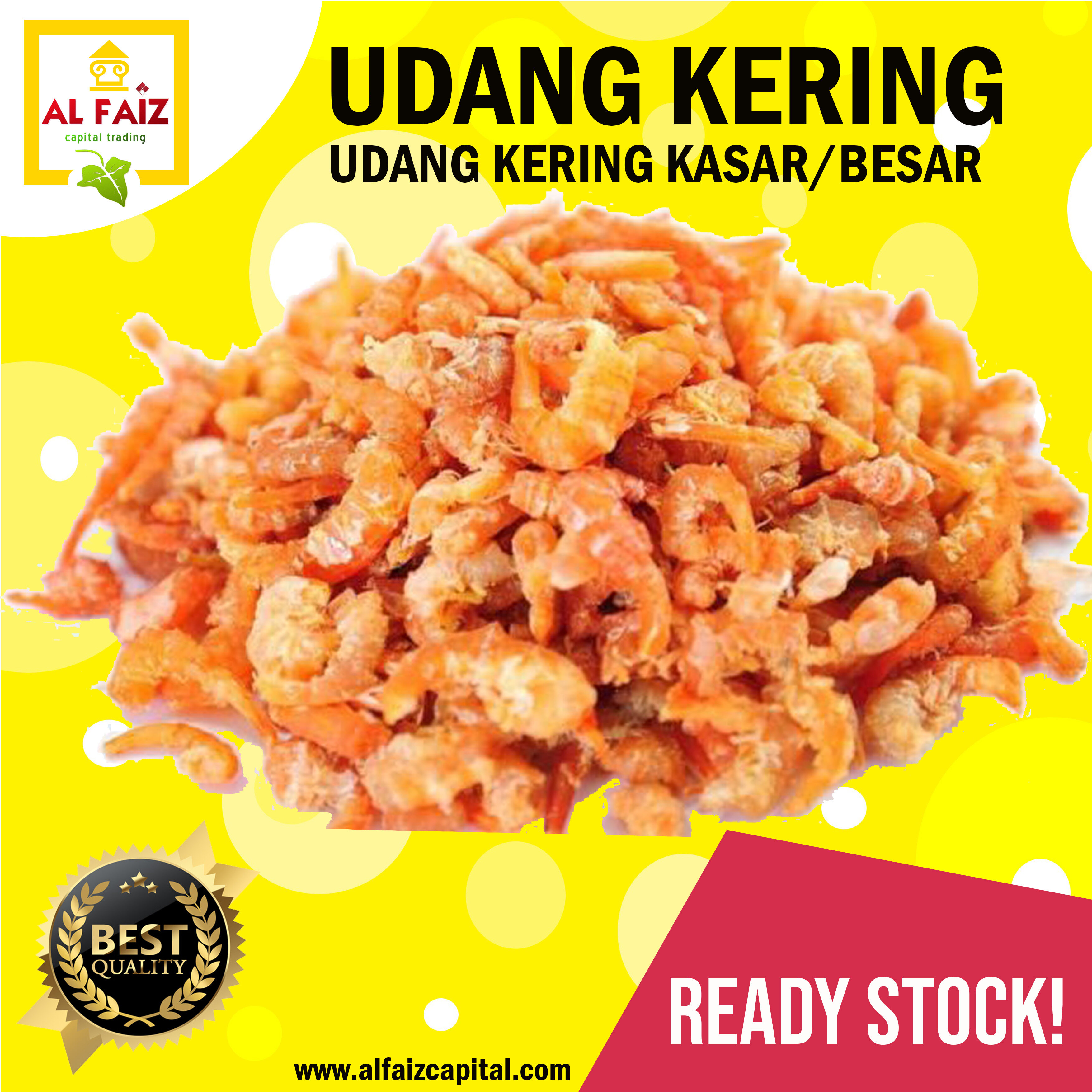 Udang Kering Kasar Dried Shrimp Big Gred AAA 8A Sekinchan Dried