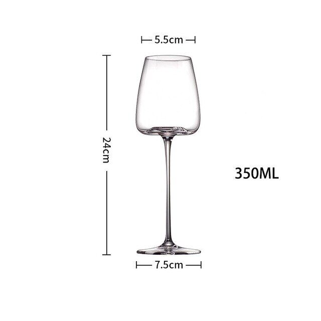 Handmade Crystal Bordeaux Red Wine Glass Set Home Decanter Creative Oversized Goblet