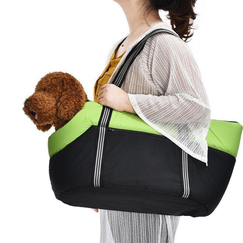 Chó Mèo Túi Đựng Giỏ Xách Thú Cưng Ấm Cúng Mềm Mại Cún Con Túi Đeo Vai Du Lịch Ngoài Trời Túi Đeo Chó Di Động Cho Chó Nhỏ