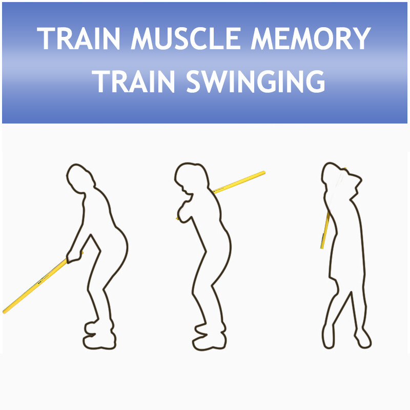 Gậy Tập Swing Hỗ Trợ Chơi Gôn Đa Năng Solf Trong Nhà Gậy Swing Huấn Luyện Viên Swing Gậy Swing Bằng Bọt Xốp Huấn Luyện OUA2830