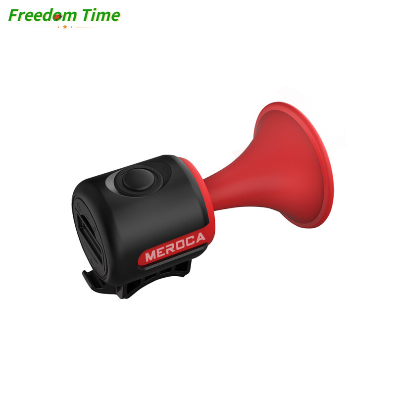 Bicycle Electric Horn 120db Warning Safety Electric Alarm Ring Bell Waterproof Cycling Handlebar Bell For Mtb Bike