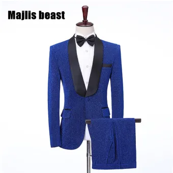 beast wedding suit