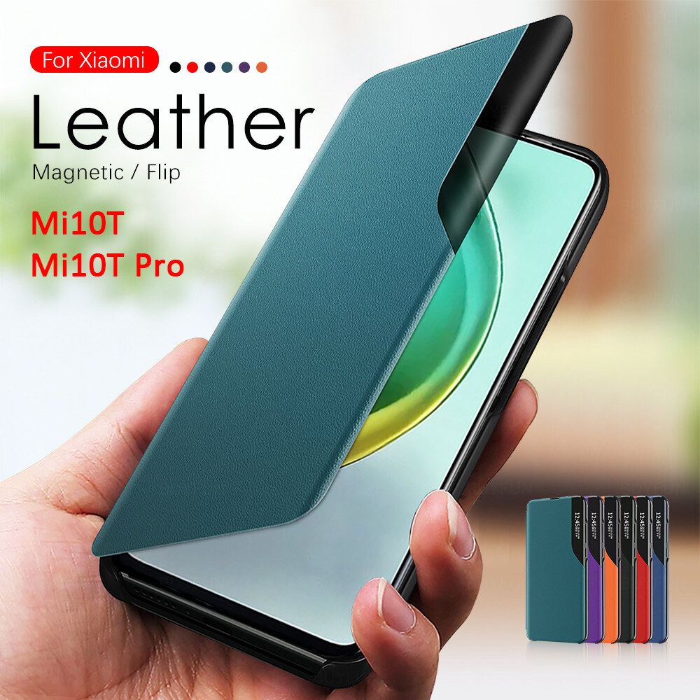 smart magnetic case for xiaomi mi 10t pro 5G leather flip stand book cover for xiaomi 10T t10 10 t pro mi10t pro phone case